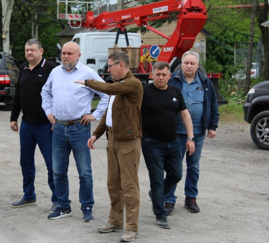 1Визит в Горловку завод